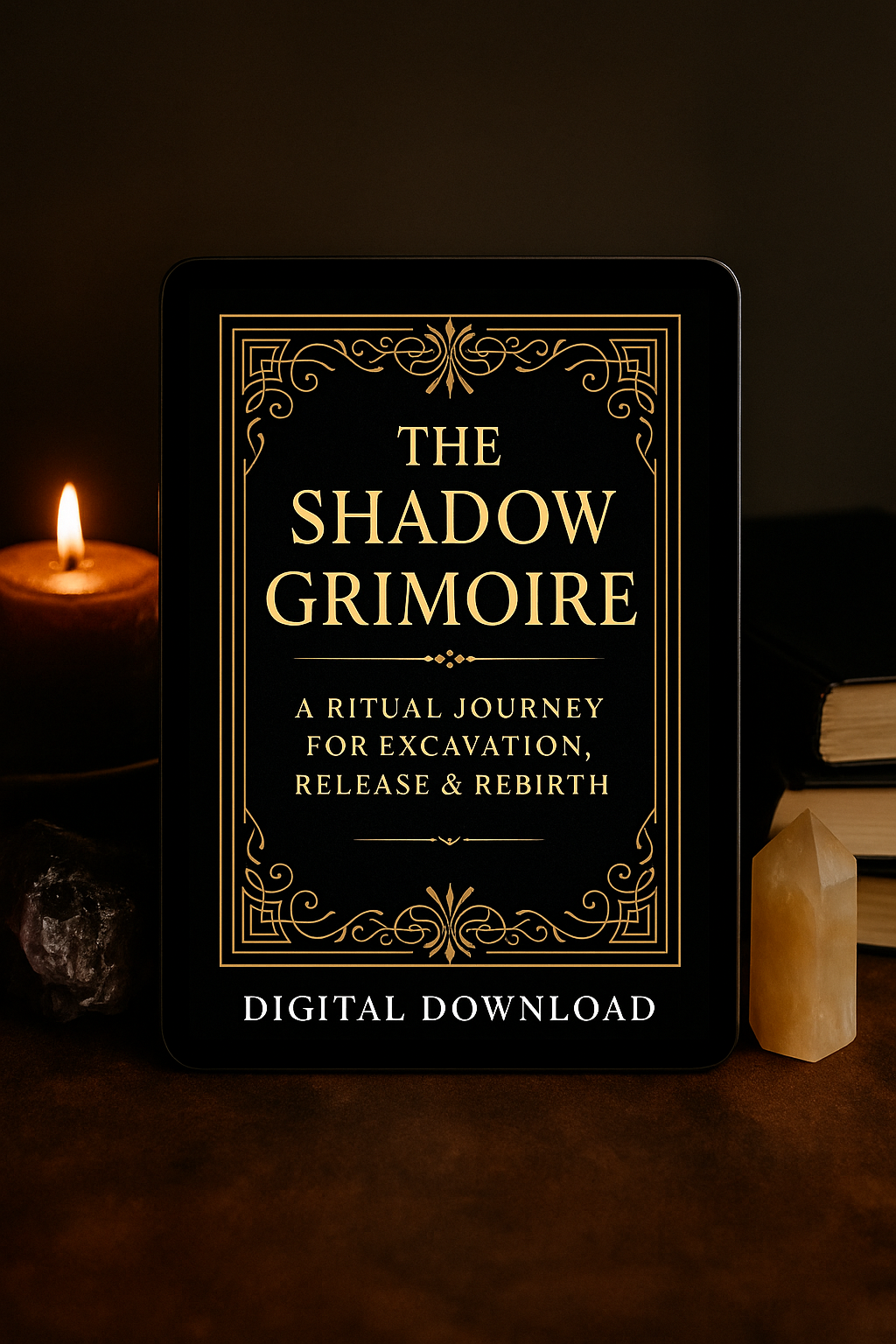 The Shadow Grimoire | A Ritual Journey for Excavation, Release & Rebirth